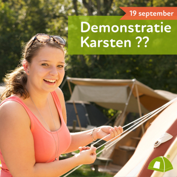 19 September: Demo Karsten Tunneltent