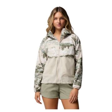 Columbia W Spire Valley Printed Windbreaker