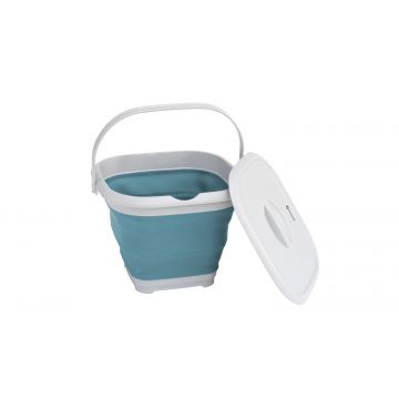 Outwell Collaps Bucket Square w/lid Classic Blue