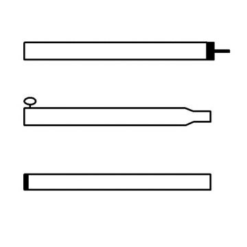 Umefa Caravanvoortentstok - 25/22 mm - 170-250 cm