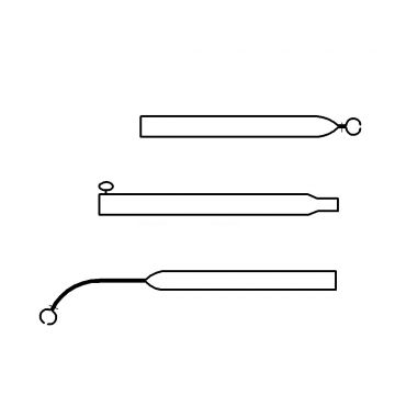 Umefa Voortentspanstok (aluminium)