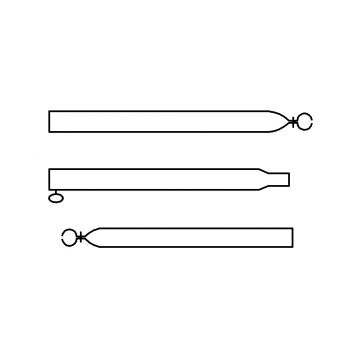 Umefa Verandastang (aluminium)