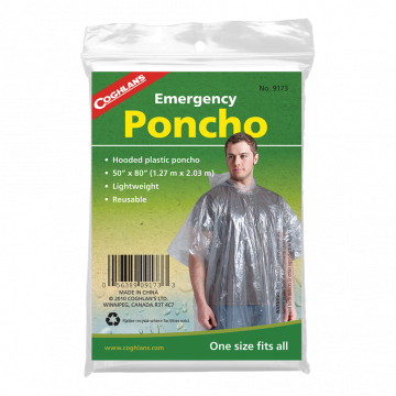 Coghlan's Emergency Poncho Transparant
