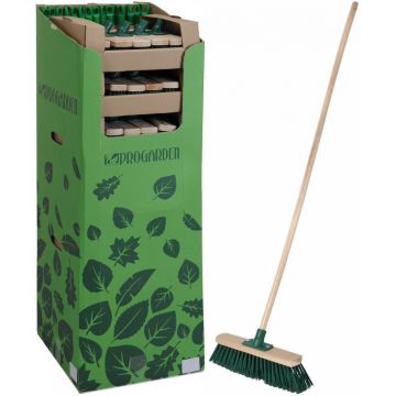 Bezem met Houten Steel 120 cm