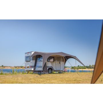Campooz Caravanning Travelling zijwand raam
