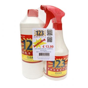 123 Products Clean pakket