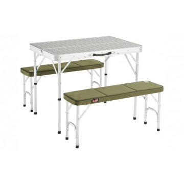 Coleman 4 Person Packaway Table & Bench Set