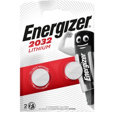 Energizer Lithium 3V Cr2032 Bl2