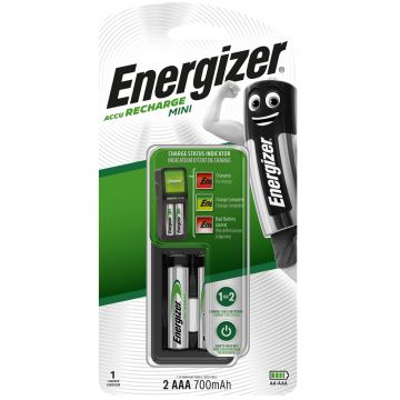 Energizer Lader Mini + 2X Aaa 700Mah