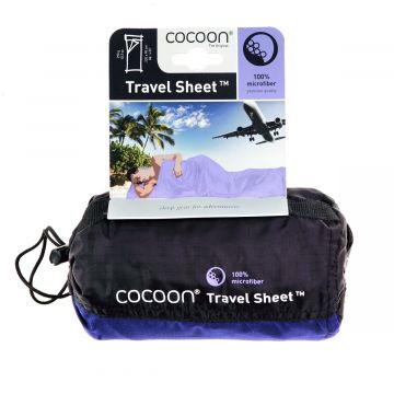 Cocoon Travelsheet Microfiber Blue