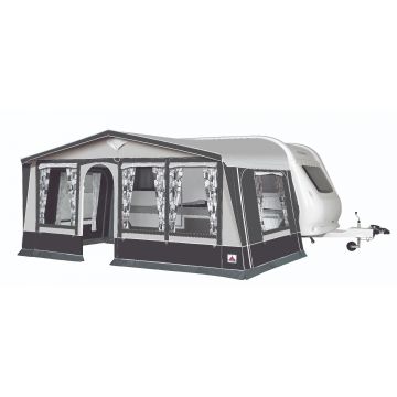 Voortent caravan, Caravan, caravanvoortent, voortent, voortenten, caravanvoortenten, Dorema, luifel, omloopmaat, caravanluifel