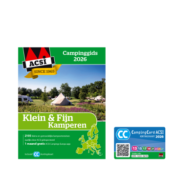 ACSI Klein en Fijn Kamperen Gids 2026