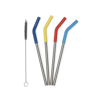 Klean Kanteen Straw 4 Pack - 8mm - Multi Color