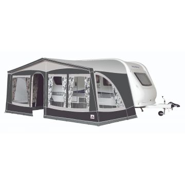 Voortent caravan, Caravan, caravanvoortent, voortent, voortenten, caravanvoortenten, Dorema, luifel, omloopmaat, caravanluifel