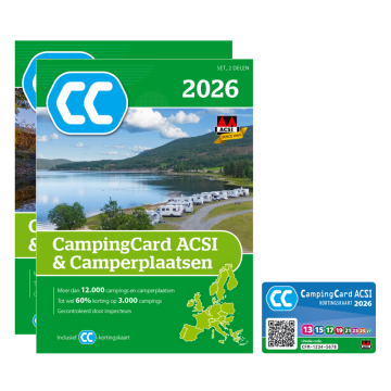 ACSI Campingcard en Camperplaatsen 2026