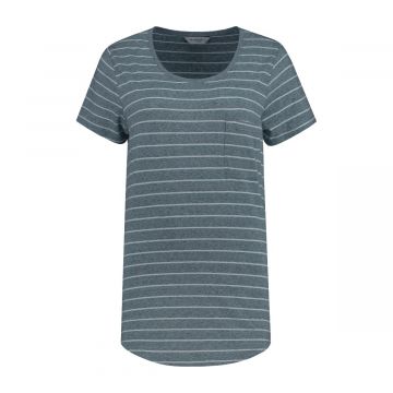 Blue LOOP Pure T-Shirt + Pocket W