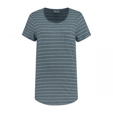 Blue LOOP Pure T-Shirt + Pocket W