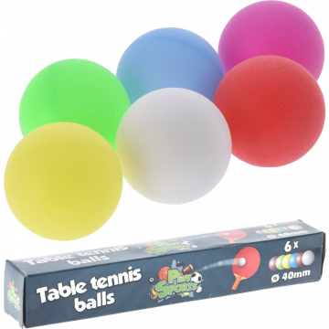 Tafeltennis Ballen 6st