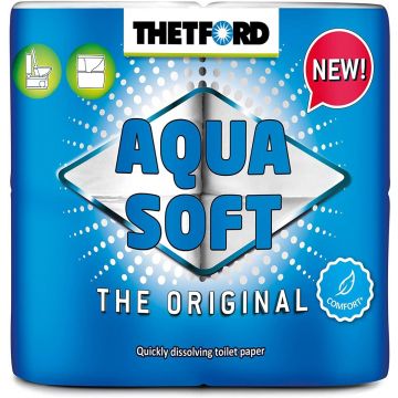 Thetford Aqua Soft Toiletpapier 4 Rollen