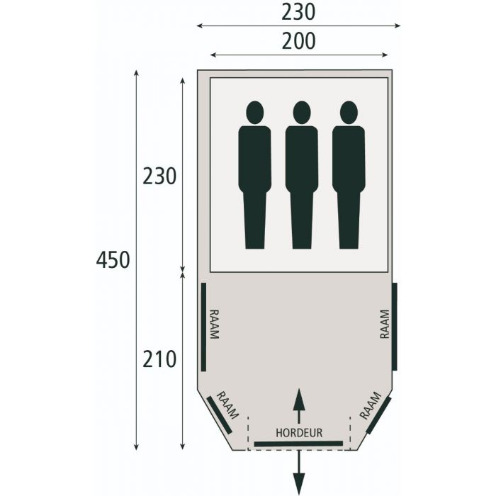 Bardani Tent Airwave 230 B'Cool