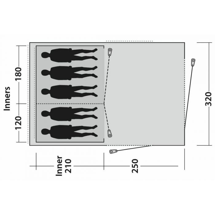Outwell Tent Odessa 5