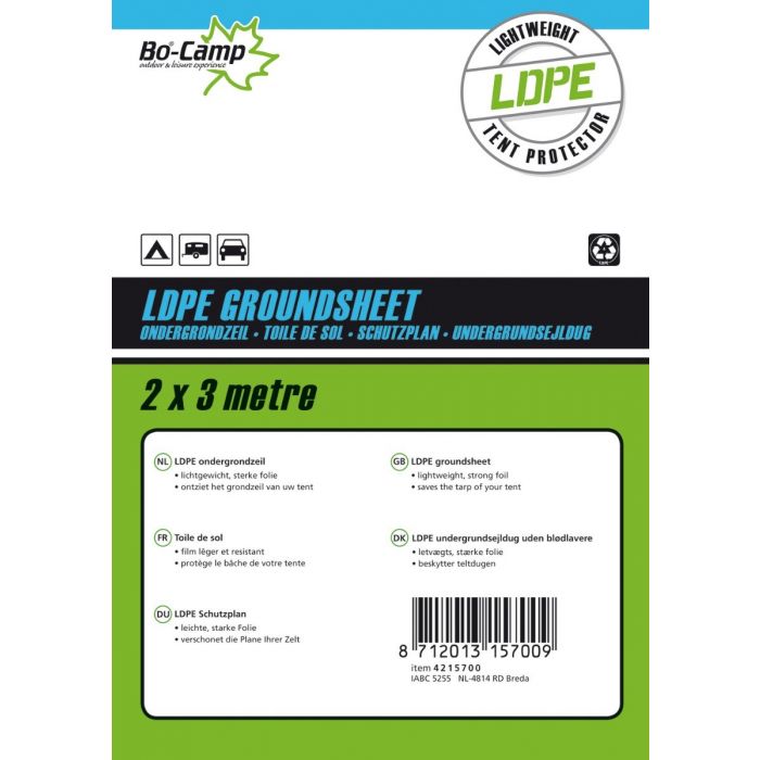 Bo-Camp Ondergrondzeil 2x3