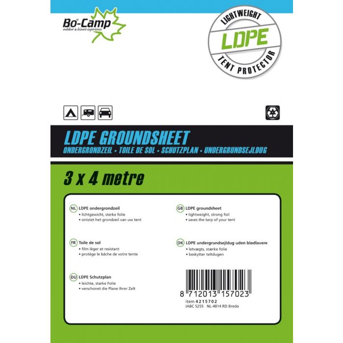 Bo-Camp Ondergrondzeil 3x4 