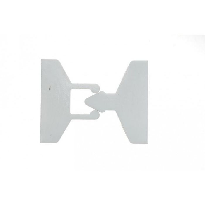 OCS Deurvanger Nylon wit 2 delig main product photo