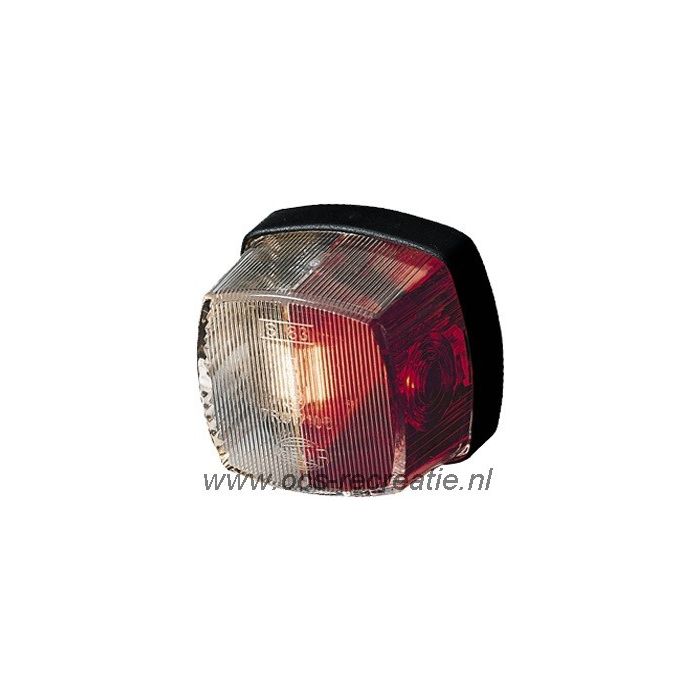 Hella Breedtelamp Rood wit 61x61 main product photo