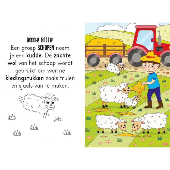Magisch waterkleurboek Boerderij
