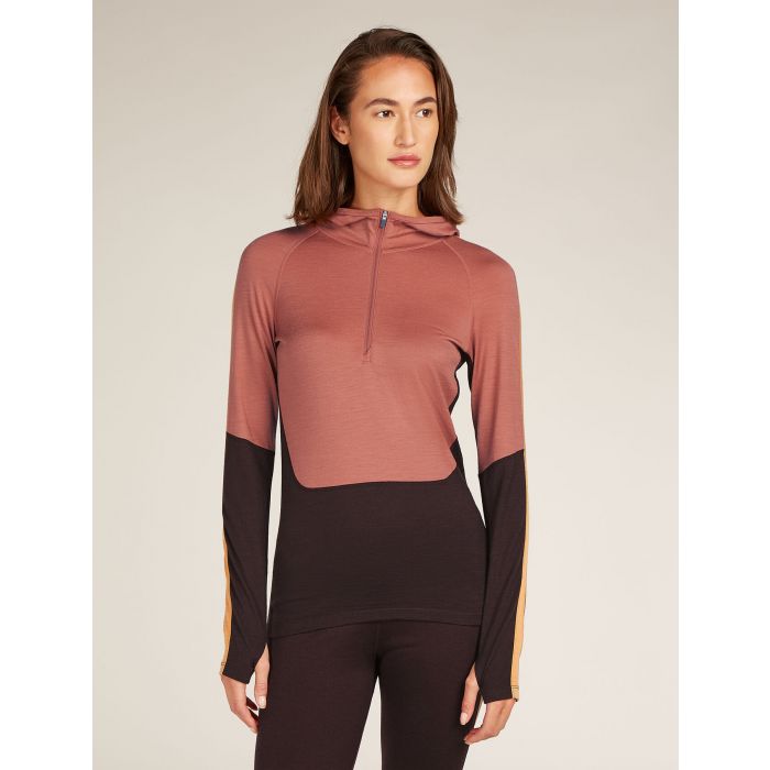 Icebreaker W Mer 200 Sonebula Ls Half Zip main product photo