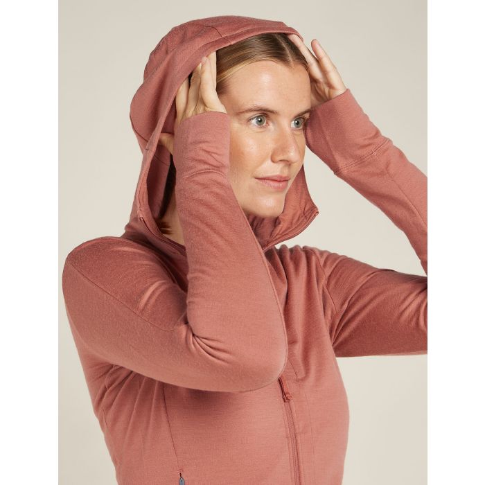 Icebreaker W Mer 260 Quantum IV Ls Zip Hoody