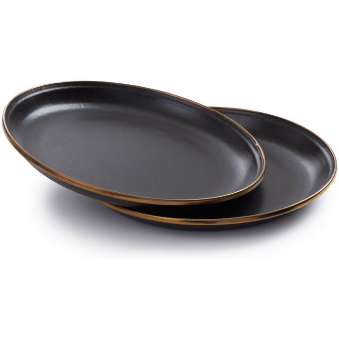 Barebones Small Plate Enamel Set 2 Stuks