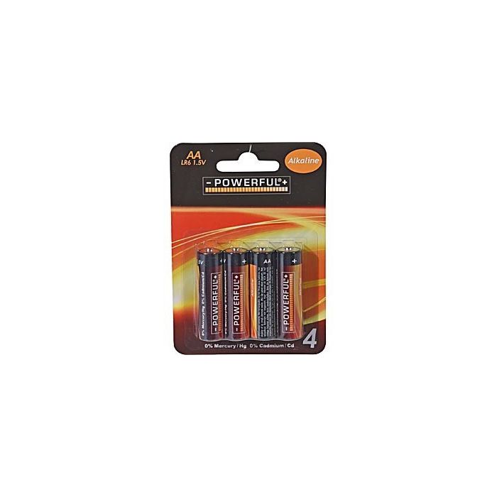 Batterijen Alkaline 4x AA main product photo
