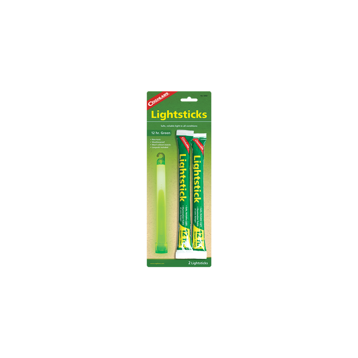 Coghlan's Lightsticks Green 2 Stuks main product photo