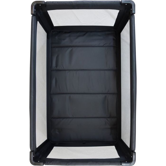 Deryan Fast folding playpen grey with accessories