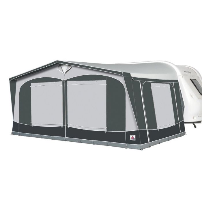 Voortent caravan, Caravan, caravanvoortent, voortent, voortenten, caravanvoortenten, Dorema, luifel, omloopmaat, caravanluifel