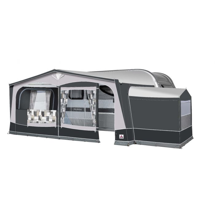 Voortent caravan, Caravan, caravanvoortent, voortent, voortenten, caravanvoortenten, Dorema, luifel, omloopmaat, caravanluifel