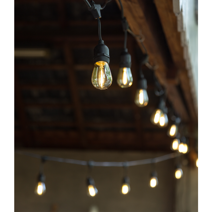 LEDR Premium Patio Lights Edison Bulb - Starters Kit