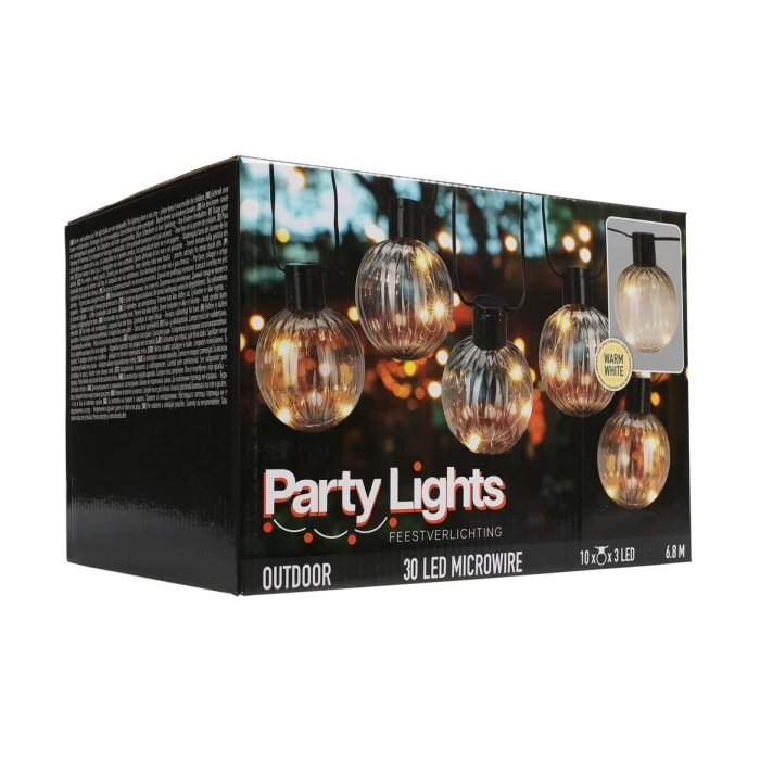 Feestverlichting 10 stuks Warm