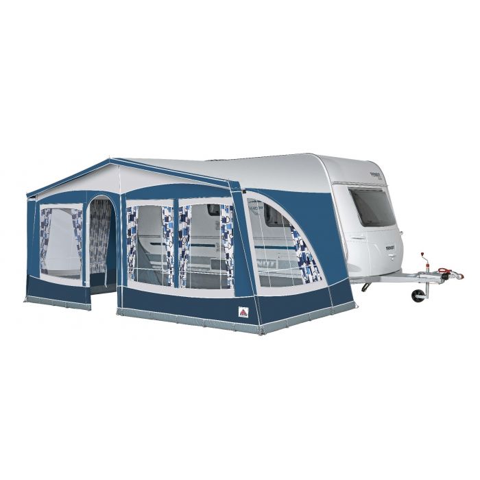 Voortent caravan, Caravan, caravanvoortent, voortent, voortenten, caravanvoortenten, Dorema, luifel, omloopmaat, caravanluifel