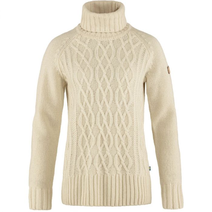 Cable knit outlet roll neck