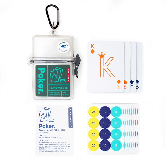 Kikkerland Poker Spel Waterdicht