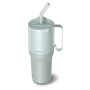 Klean Kanteen Beker met Flip-rietjes deksel 1065ml