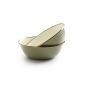 Barebones Bowl/Enamel 2-Tone Olive