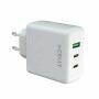 Celly Oplader/snellader USB-A + 2x USB-C 65W wit