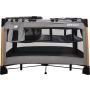 Deryan Fast folding playpen grey with accessories