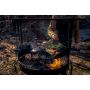 Barebones Cowboy Fire Pit Grill System